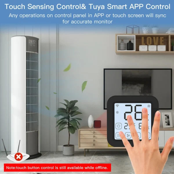 Controlador Tactil Inteligente de Aire