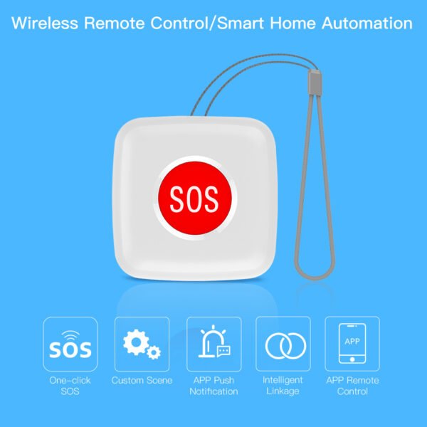 Botón SOS Zigbee 3.0