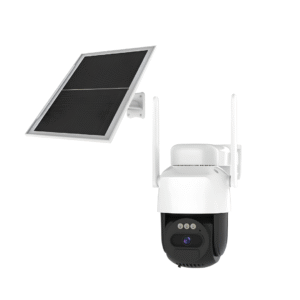 Cámara Solar WiFi 3MP – Detección Humana + Panel Solar