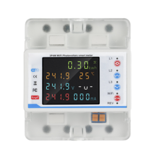 Breaker Inteligente WiFi 3P L1, L2, L3, N – Protección Total para tu Hogar o Negocio