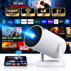 Proyector Video HY300Pro Mini Proyector Smart Android 12